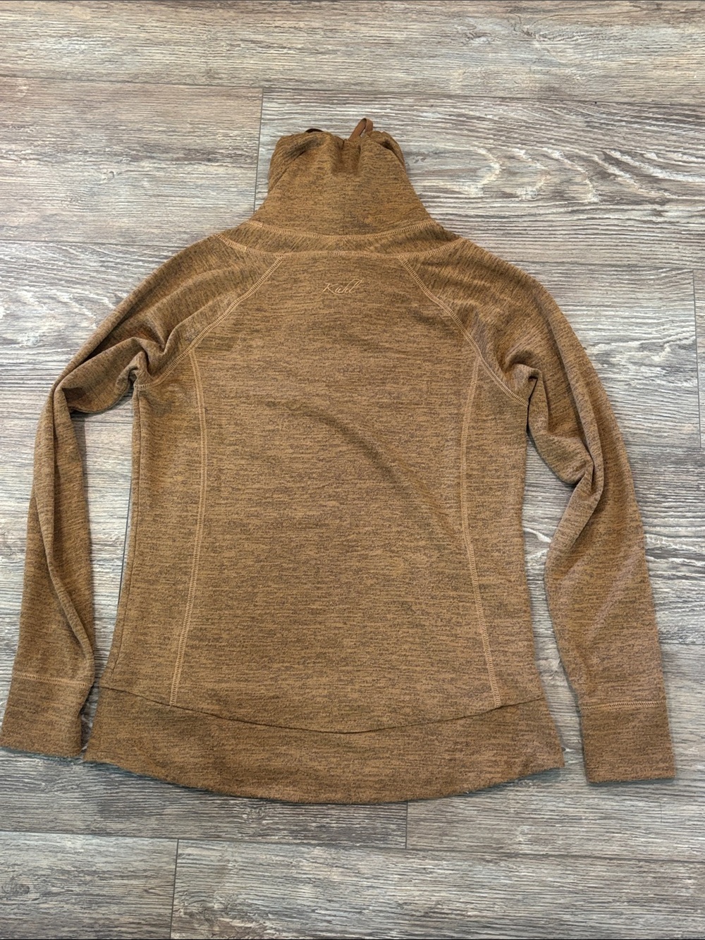 Kuhl Women's Lea Pullover Camel Colored Sweatshirt Women's Size Medium in EUC - Picture 14 of 15